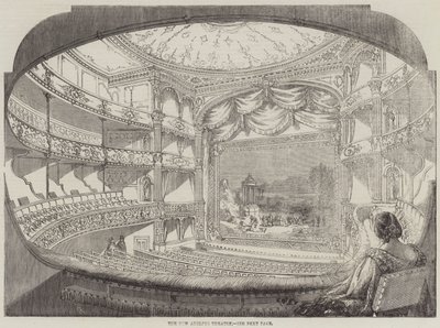 Het Nieuwe Adelphi Theater door Thomas Harrington Wilson