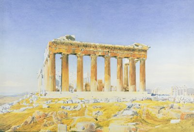 Het Parthenon door Thomas Hartley Cromek