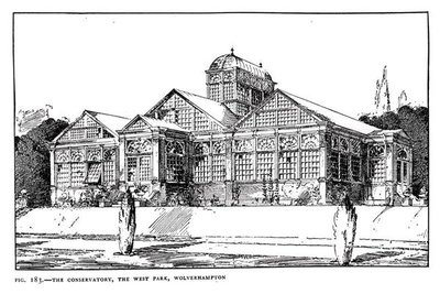 De Kas, het West Park, Wolverhampton, uit 