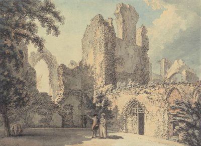 De ruïnes van Leiston Abbey door Thomas Hearne