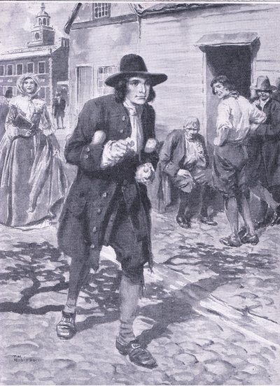 Binnenkomst in de stad van de liefde van Brotherley, illustratie uit Cassell