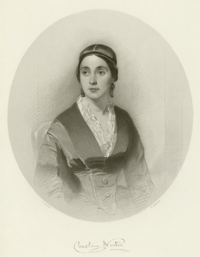Caroline Norton door Thomas Heathfield Carrick