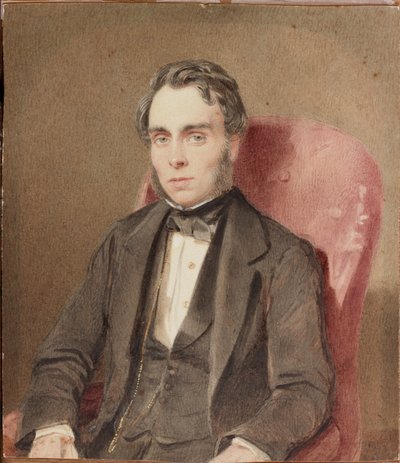 Portret van Robert Jameson, ijzerhandelaar door Thomas Heathfield Carrick