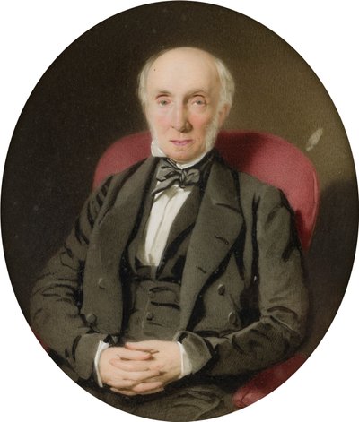 Portret van William Wordsworth (1770-1850), ca. 1822-50 door Thomas Heathfield Carrick