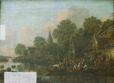 Rivierlandschap door Thomas Heeremans
