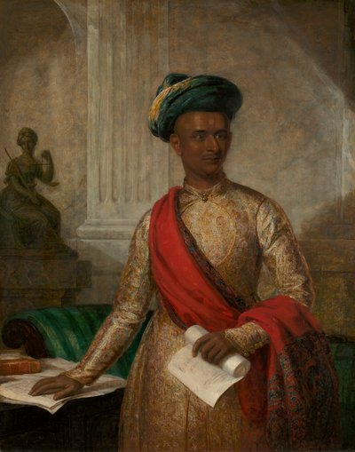 Purniya, hoofdminister van Mysore door Thomas Hickey