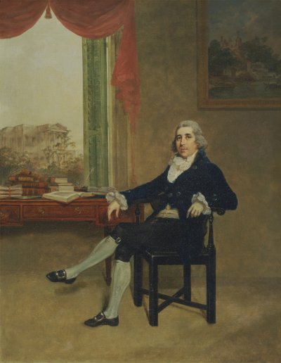Thomas Graham (1748-1843) Baron Lynedoch van Balgowan door Thomas Hickey