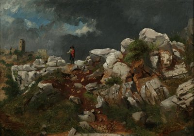 Italiaans Landschap door Thomas Hicks