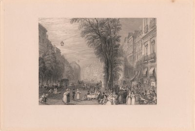 Boulevards, Parijs door Thomas Higham