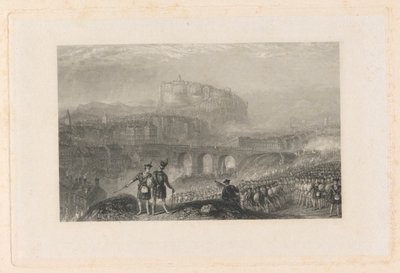 Edinburgh - Mars van de Hooglanders door Thomas Higham