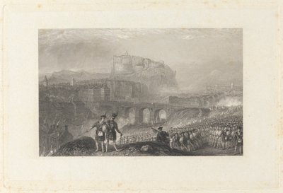 Edinburgh - Mars van de Hooglanders door Thomas Higham