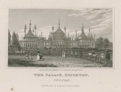 Algemeen uitzicht op het paleis door Thomas Higham