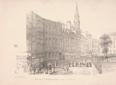 Noordzijde van St. Paul