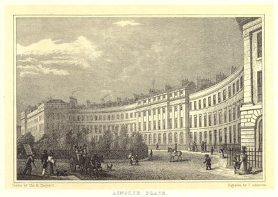 Ainslie Place door Thomas Hosmer (after) Shepherd