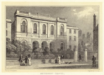Methodist Chapel door Thomas Hosmer (after) Shepherd