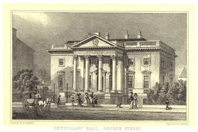 Artsenhal, George Street door Thomas Hosmer (after) Shepherd