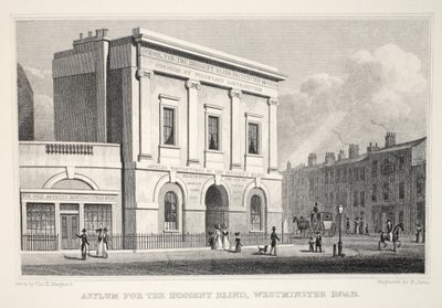Asiel voor de behoeftige blinden, Westminster Road, uit 