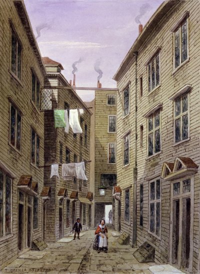 Boars Head Place, voorheen Boars Head Inn door Thomas Hosmer Shepherd