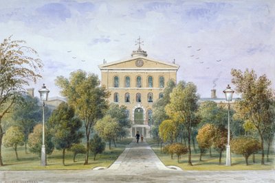 Bridewell-gevangenis in Tothill Fields, Westminster, Londen, ca. 1850 door Thomas Hosmer Shepherd