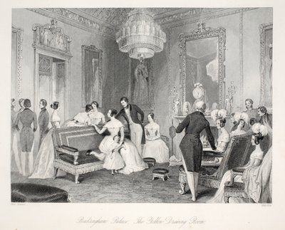 Buckingham Palace, De Gele Tekenzaal, uit 
