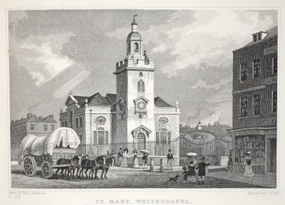 Kerk van St. Mary, Whitechapel, uit 