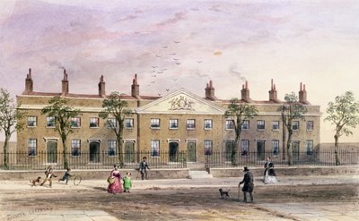 Clothworkers Almhouses in Frog Lane door Thomas Hosmer Shepherd