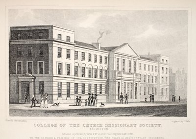College van de Kerkelijke Zendingsmaatschappij, Islington, uit 