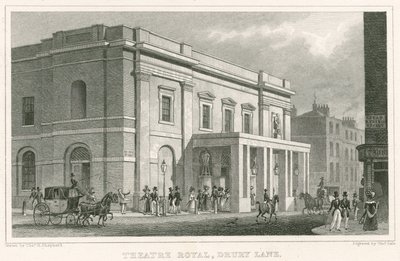 Drury Lane Theater, Londen door Thomas Hosmer Shepherd