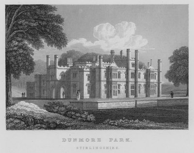 Dunmore Park, Stirlingshire door Thomas Hosmer Shepherd