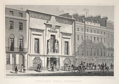 Egyptische Hal, Piccadilly, uit 