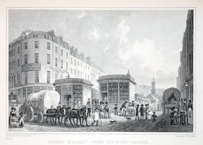 Fleet Street, vanaf Holborn Bridge, uit 
