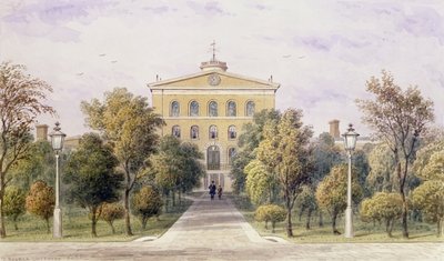 Gouverneurshuis, Tothill Fields New Prison door Thomas Hosmer Shepherd