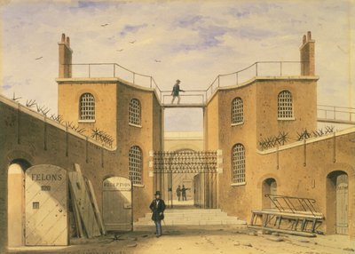 Huis van correctie, Clerkenwell, Londen door Thomas Hosmer Shepherd