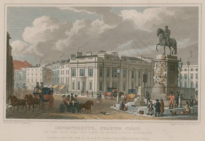 Verbeteringen, Charing Cross, Londen door Thomas Hosmer Shepherd