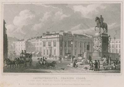 Verbeteringen aan Charing Cross door Thomas Hosmer Shepherd