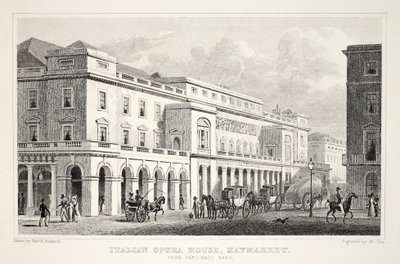 Italiaans operahuis, Haymarket, uit 