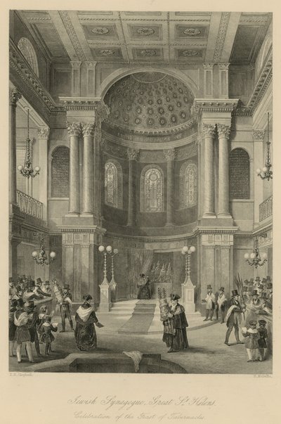 Joodse synagoge, Great St Helen