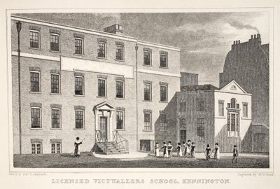 Licensed Victuallers School, Kennington, uit 