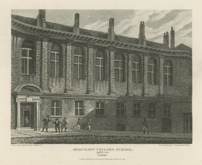 Merchant Taylors School door Thomas Hosmer Shepherd