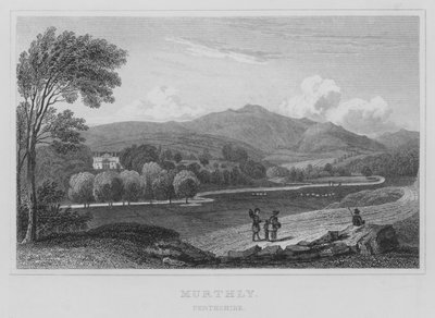 Murthly, Perthshire door Thomas Hosmer Shepherd