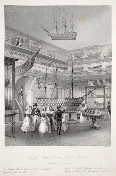 Royal Naval Museum, Somerset House, uit 