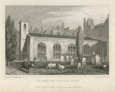 St. Johannes de Doper, Savoye door Thomas Hosmer Shepherd