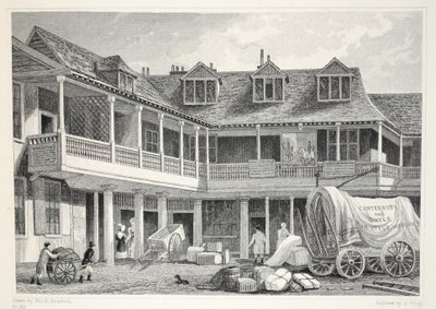 Talbot Inn, Southwark, uit 
