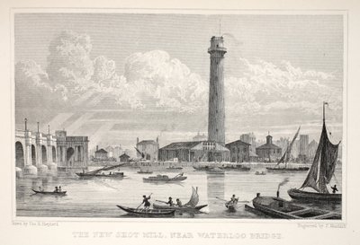 De Nieuwe Schietmolen, nabij Waterloo Bridge, uit 
