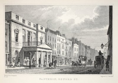 Het Pantheon, Oxford Street, uit 