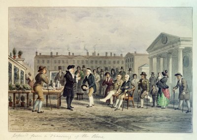 De Kwakzalver, 1857 door Thomas Hosmer Shepherd
