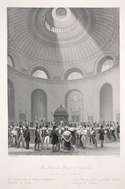 De Rotonde bij de Bank of England, uit 