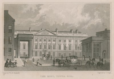 De Koninklijke Munt, Tower Hill, Londen door Thomas Hosmer Shepherd