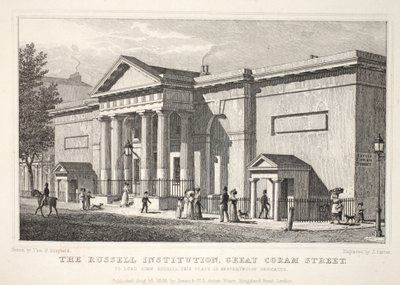 De Russell Instelling, Great Coram Street, uit 