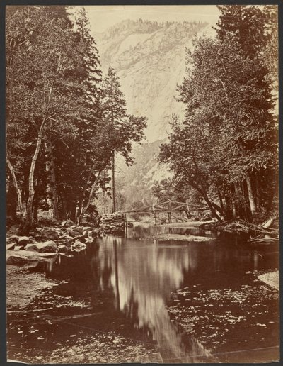 Adelaarspunt, Yosemite door Thomas Houseworth